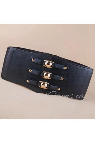 Women Wide Belt,Casual Alloy All Seasons