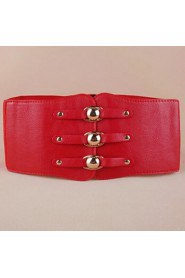 Women Wide Belt,Casual Alloy All Seasons