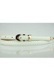 Women Skinny Belt,Cute/ Casual Leather All Seasons