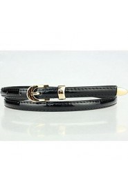 Women Skinny Belt,Cute/ Casual Leather All Seasons