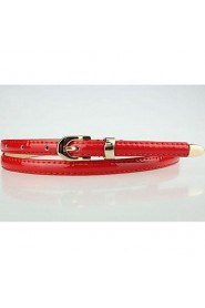 Women Skinny Belt,Cute/ Casual Leather All Seasons