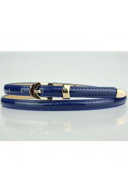 Women Skinny Belt,Cute/ Casual Leather All Seasons