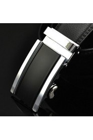 Men Buckle/ Waist Belt,Work/ Casual Leather All Seasons