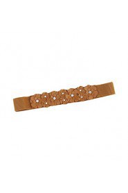 Women Canvas/ PU Waist Belt,Cute