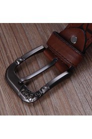 Men Waist Belt,Work/ Casual Alloy/ Leather All Seasons