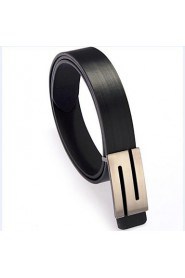 Men/ Women Waist Belt,Party/ Work/ Casual Alloy/ Leather Summer/ Winter/ All Seasons