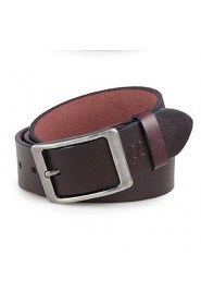 Men Faux Leather Waist Belt,Vintage/ Party/ Work/ Casual Alloy/ Leather P3D1P1K2