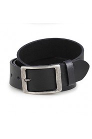 Men Faux Leather Waist Belt,Vintage/ Party/ Work/ Casual Alloy/ Leather P3D1P1K2