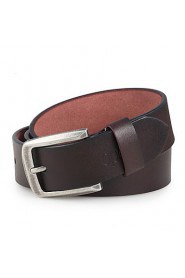 Men Faux Leather Waist Belt,Vintage/ Party/ Work/ Casual Alloy/ Leather P3D1P1K3