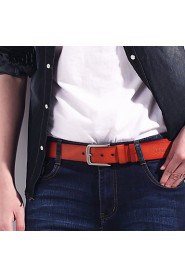 Men Faux Leather Waist Belt,Vintage/ Party/ Work/ Casual Alloy/ Leather P3D1P1K3