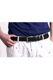 Men Faux Leather Waist Belt,Vintage/ Party/ Work/ Casual Alloy/ Leather P3D1P1K3