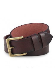 Men Faux Leather Waist Belt,Vintage/ Party/ Work/ Casual Alloy/ Leather P3D1P1K1