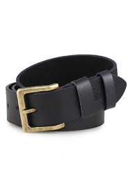 Men Faux Leather Waist Belt,Vintage/ Party/ Work/ Casual Alloy/ Leather P3D1P1K1