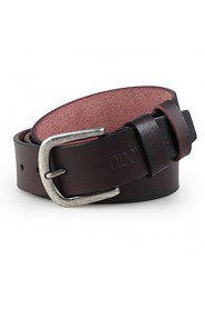 Men Faux Leather Waist Belt,Vintage/ Party/ Work/ Casual Alloy/ Leather P3D1P1K7