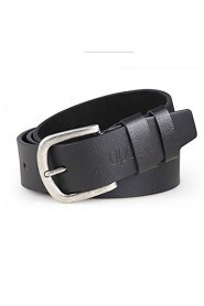 Men Faux Leather Waist Belt,Vintage/ Party/ Work/ Casual Alloy/ Leather P3D1P1K7