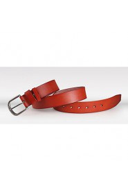 Men Faux Leather Waist Belt,Vintage/ Party/ Work/ Casual Alloy/ Leather P3D1P1K7