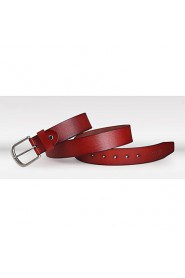 Men Faux Leather Waist Belt,Vintage/ Party/ Work/ Casual Alloy/ Leather P3D1P1K7