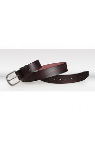 Men Faux Leather Waist Belt,Vintage/ Party/ Work/ Casual Alloy/ Leather P3D1P1K7