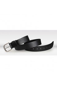 Men Faux Leather Waist Belt,Vintage/ Party/ Work/ Casual Alloy/ Leather P3D1P1K7