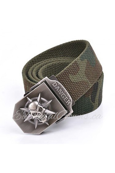 Men Canvas Buckle,Vintage/ Casual Alloy All Seasons