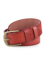 Men Faux Leather Waist Belt,Vintage/ Party/ Work/ Casual Alloy/ Leather P3D1P1K8