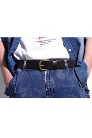 Men Faux Leather Waist Belt,Vintage/ Party/ Work/ Casual Alloy/ Leather P3D1P1K8