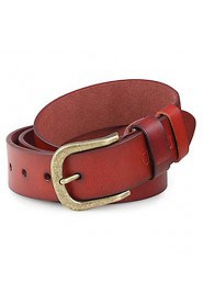 Men Faux Leather Waist Belt,Vintage/ Party/ Work/ Casual Alloy/ Leather P3D1P1K5