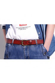 Men Faux Leather Waist Belt,Vintage/ Party/ Work/ Casual Alloy/ Leather P3D1P1K5