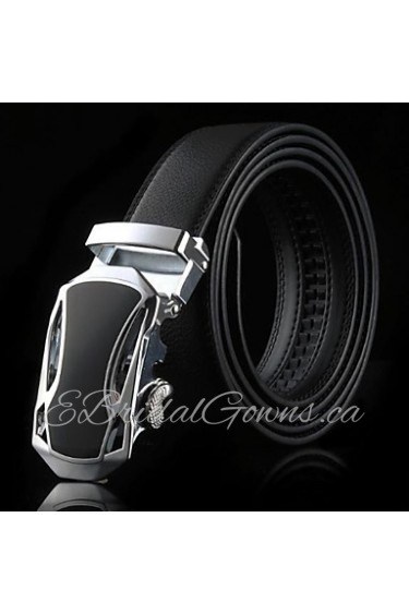 Men Waist Belt,Party/ Work/ Casual Alloy/ Leather All Seasons