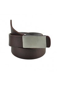 Men's Casual Metal Buckle Faux Leather Belt 5075