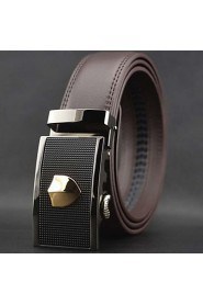 Men's Leisure Automatic Buckle Leather Belt