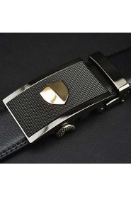 Men's Leisure Automatic Buckle Leather Belt