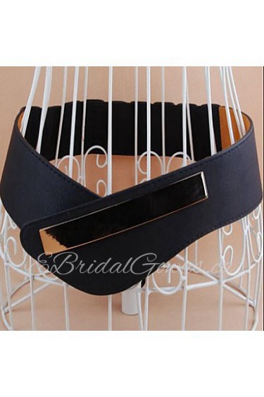 Women Wide Belt,Casual Alloy All Seasons