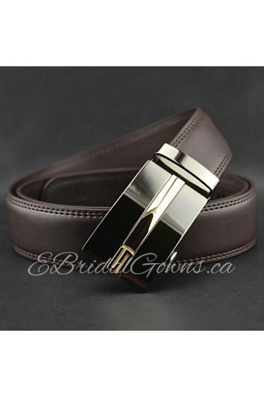 Men Waist Belt,Party/ Work/ Casual Alloy/ Leather All Seasons