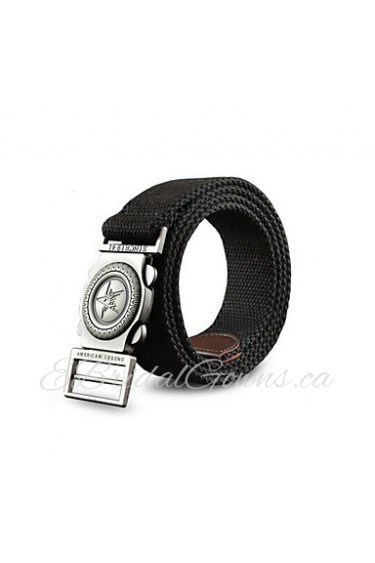 Unisex Nylon/ Canvas Buckle,Party/ Work/ Casual Alloy All Seasons