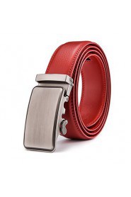 Colors Ratchet Belt Luxurious Genuine Leather