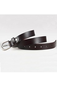 Women Microfiber leather Waist Belt,Vintage/ Party/ Work/ Casual Alloy P3D1P201