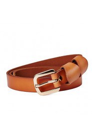 Women Skinny Belt/ Waist Belt,Party/ Casual Leather All Seasons