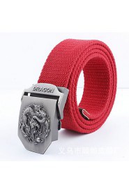 Men Canvas Buckle,Vintage/ Casual Alloy All Seasons