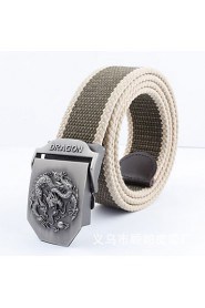 Men Canvas Buckle,Vintage/ Casual Alloy All Seasons