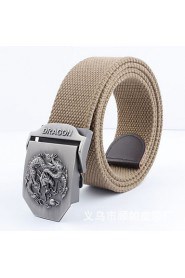 Men Canvas Buckle,Vintage/ Casual Alloy All Seasons