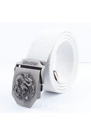 Men Canvas Buckle,Vintage/ Casual Alloy All Seasons