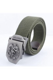 Men Canvas Buckle,Vintage/ Casual Alloy All Seasons