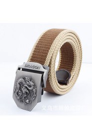 Men Canvas Buckle,Vintage/ Casual Alloy All Seasons