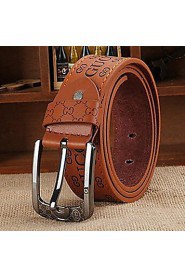 Men Waist Belt,Work/ Casual Alloy/ Leather All Seasons