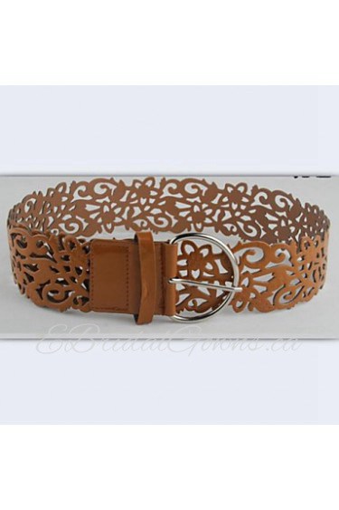 Women Wide Belt,Casual Leather All Seasons