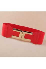 Women Wide Belt,Casual Alloy All Seasons