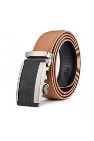 Business Ratchet Belt Luxurious Genuine Leather