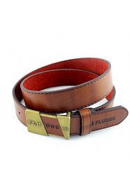 Men Waist Belt,Work/ Casual Alloy/ Leather All Seasons