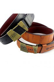 Men Waist Belt,Work/ Casual Alloy/ Leather All Seasons